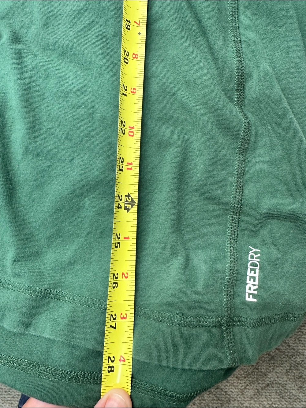 Eddie Bauer Forest Green Half-Zip‎ Pullover Mens XL Tall - Picture 9 of 10